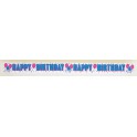 BIRTHDAY CREPE STREAMER 30 FT