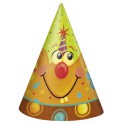 8 ALIEN FUN PARTY HATS