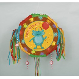 ALIEN FUN DRUM PULL POP PINATA