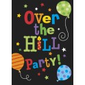 Over the Hill invitations