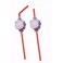 20 FARM FRNDS STRAWS W/DECALS