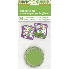 24 CIT DOT BDAY CUPCAK KIT