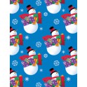 SNOWMAN GIFTS GIFTWRAP 30"X5FT