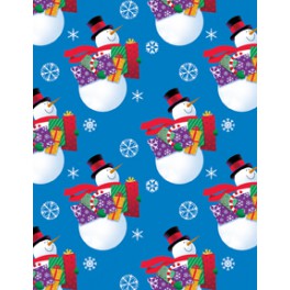SNOWMAN GIFTS GIFTWRAP 30"X5FT