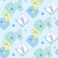 BBY BLUE STITCHNG VAL GIFTWRAP
