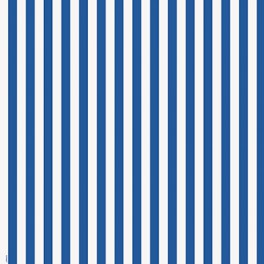 RYL BLU STRIPE GFTWRAP 30"X5FT