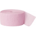 500 FT PASTEL PINK CREPE STRMR