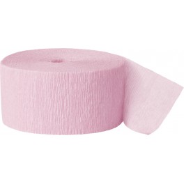 500 FT PASTEL PINK CREPE STRMR