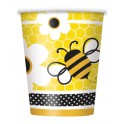 8 BUSY BEES 9 OZ CUPS