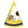 8 BUSY BEES PARTY HATS