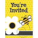 8 BUSY BEES INVITATIONS