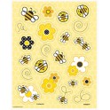 4 BUSY BEES STICKERS