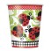 8 LIVELY LADYBUGS 9 OZ CUPS