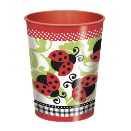 LIVLY LADYBUGS 16OZ PLSTC CUP