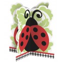 LIVELY LADYBUG 3D CENTERPC-14"