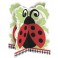 LIVELY LADYBUG 3D CENTERPC-14"