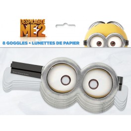 8 DESPICABL ME 2 PAPER GOGGLES