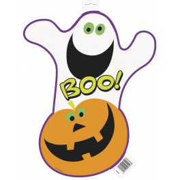 PMPKN BOO CUTOUT 16.5"H (GHOST