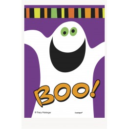 50 PUMPKIN BOO TREAT BAG 4X6"