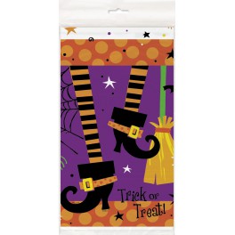 SPOOKY BOOTS TABLECOVER