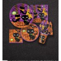 8 SPOOKY BOOTS 9" PLATE