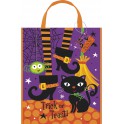 SPOOKY BOOTS TOTE BAG 12X15