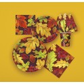 8 CRISP LEAVES 9" PLATE