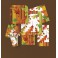 8 ACORN STRIPE 9" SQR PLATE