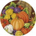 8 HORN OF PLENTY 7" PLATE