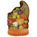 HORN OF PLENTY CENTERPIECE 14"