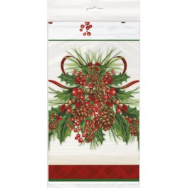 HOLLY SPRIG TABLECOVER
