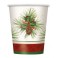 8 HOLLY SPRIG 9OZ CUP