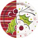 8 HOLLY POP 9" PLATE