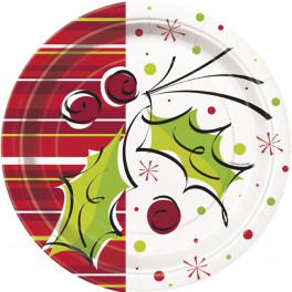 8 HOLLY POP 9" PLATE