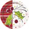 8 HOLLY POP 9" PLATE