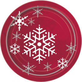 8 SPARKLE TREE 7" PLATE