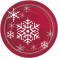 8 SPARKLE TREE 7" PLATE