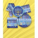 8 HANUKKAH CELEBRATE 9" PLATE