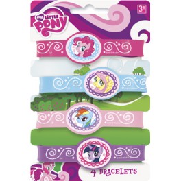 4 MY LITTLE PNY STRTCH BRACELT