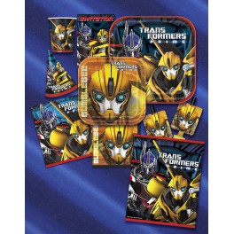 8 TRANSFORMERS 9" SQR PLATES