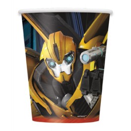 8 TRANSFORMERS 9OZ CUPS