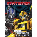 8 TRANSFORMERS INVITATIONS