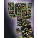 8 TMNT 9" SQR PLATES