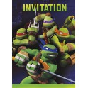 8 TMNT INVITATIONS