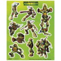 4 TMNT STICKER SHEETS
