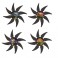 4 TMNT FOAM STARS