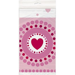 RADIANT HEARTS TABLECOVER