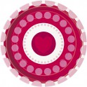 8 RADIANT HEARTS 7" PLATE