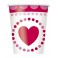8 RADIANT HEARTS 9OZ CUPS