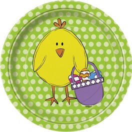 8 BRIGHT EASTER 7" PLATE